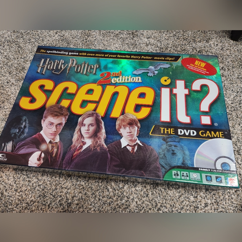 Harry Potter Scene It? 2nd Edition DVD Game (And 1st Edition)